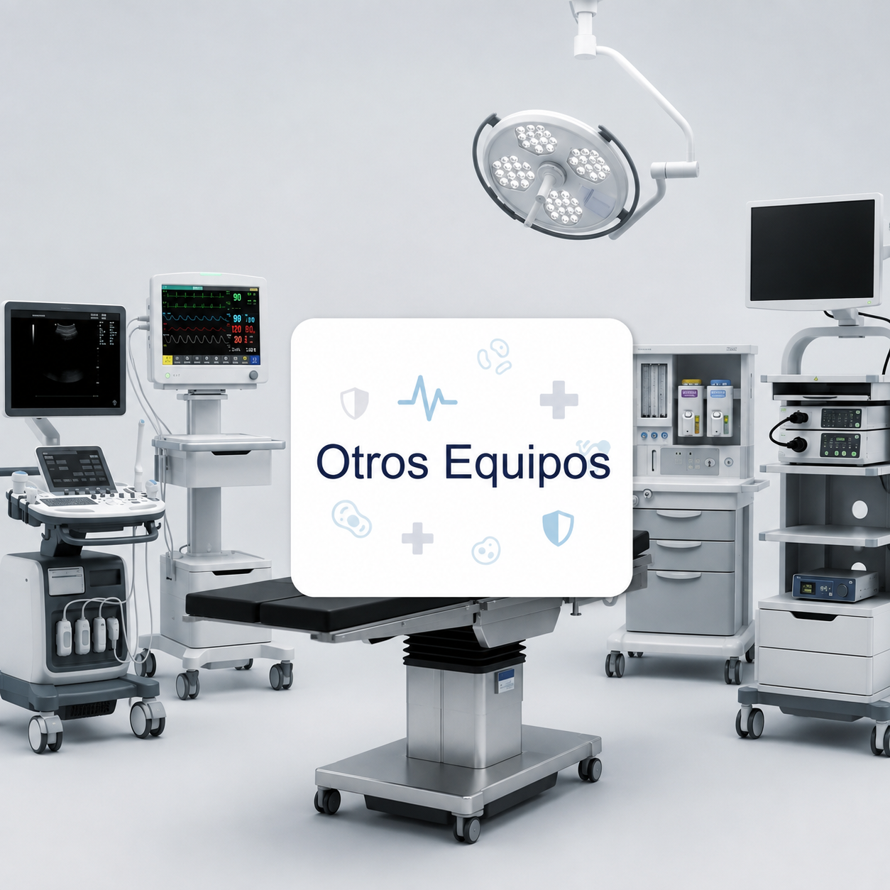 Otros equipos médicos para diferentes especialidades